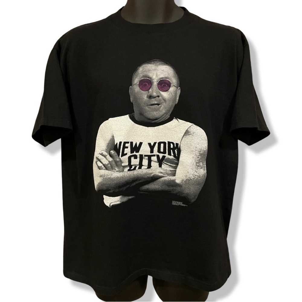 Vintage 1999 Three Stooges Beatles John Lennon Spoof T-Shirt